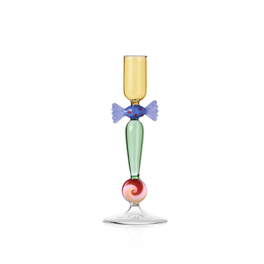 SWEET AND CANDY - candleholder blue candy