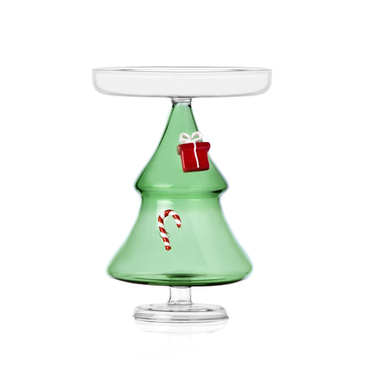 CHRISTMAS - FOOTED PLATE CHRISTMAS TREE