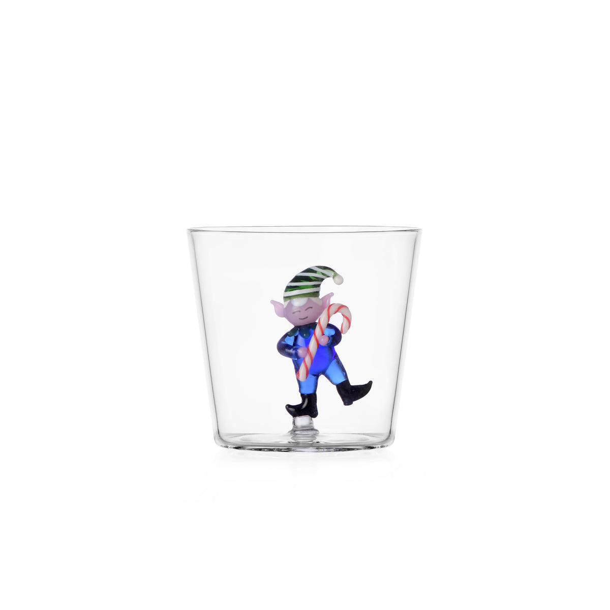 CHRISTMAS TALES - tumbler blue elf w/candy cane