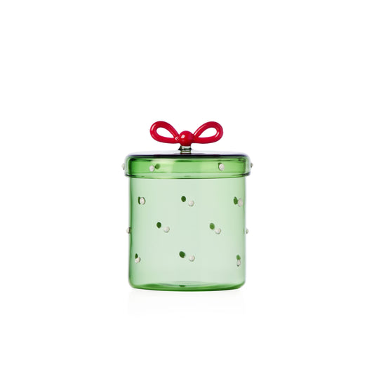 CHRISTMAS TALES - green box with red ribbon