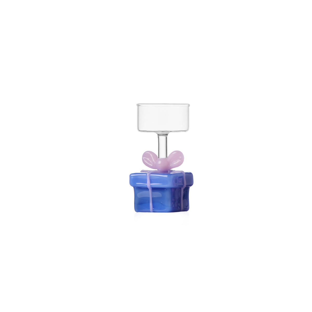 CHRISTMAS TALES - tealight light blue gift