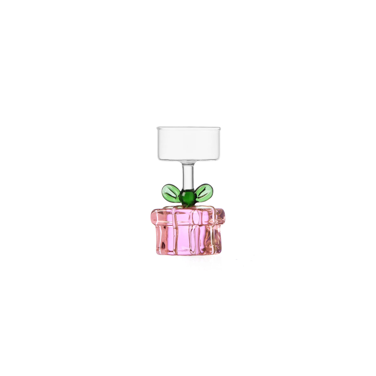 CHRISTMAS TALES - tealight pink gift