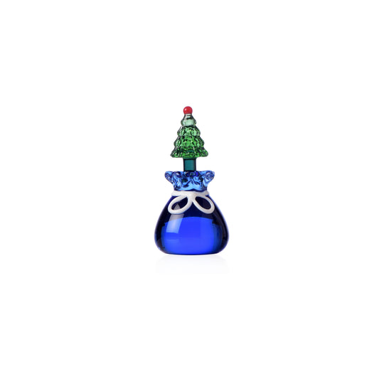 CHRISTMAS TALES - placeholder Christmas tree blue sack