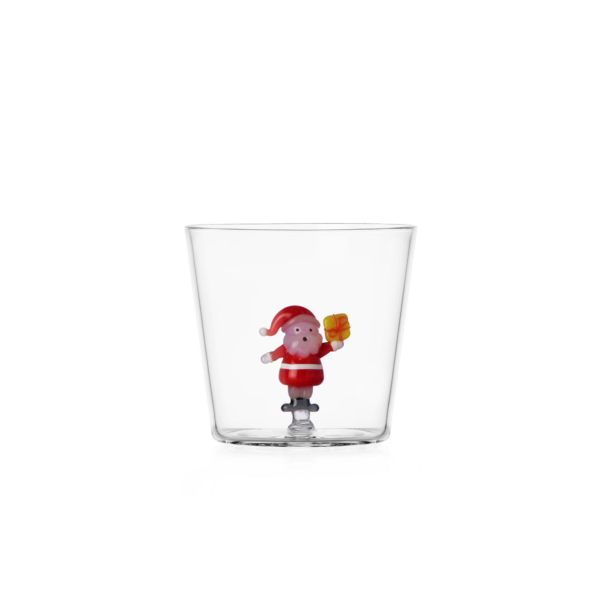 CHRISTMAS TALES - tumbler Santa with yellow gift