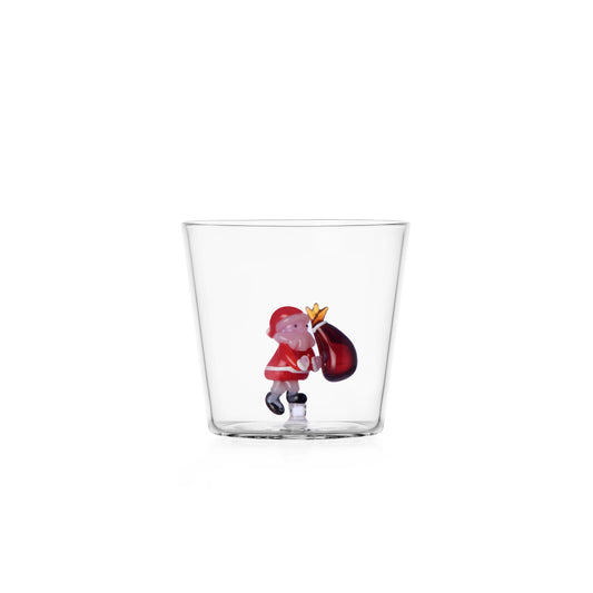 CHRISTMAS TALES - tumbler Santa with amber sack
