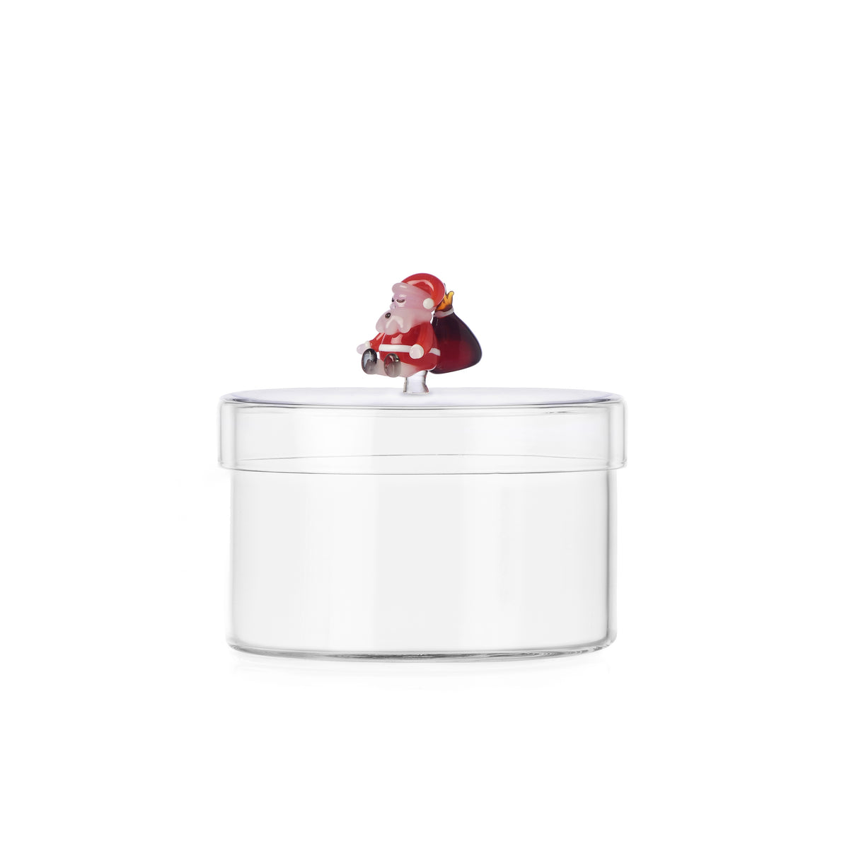 CHRISTMAS TALES - box Santa with sack