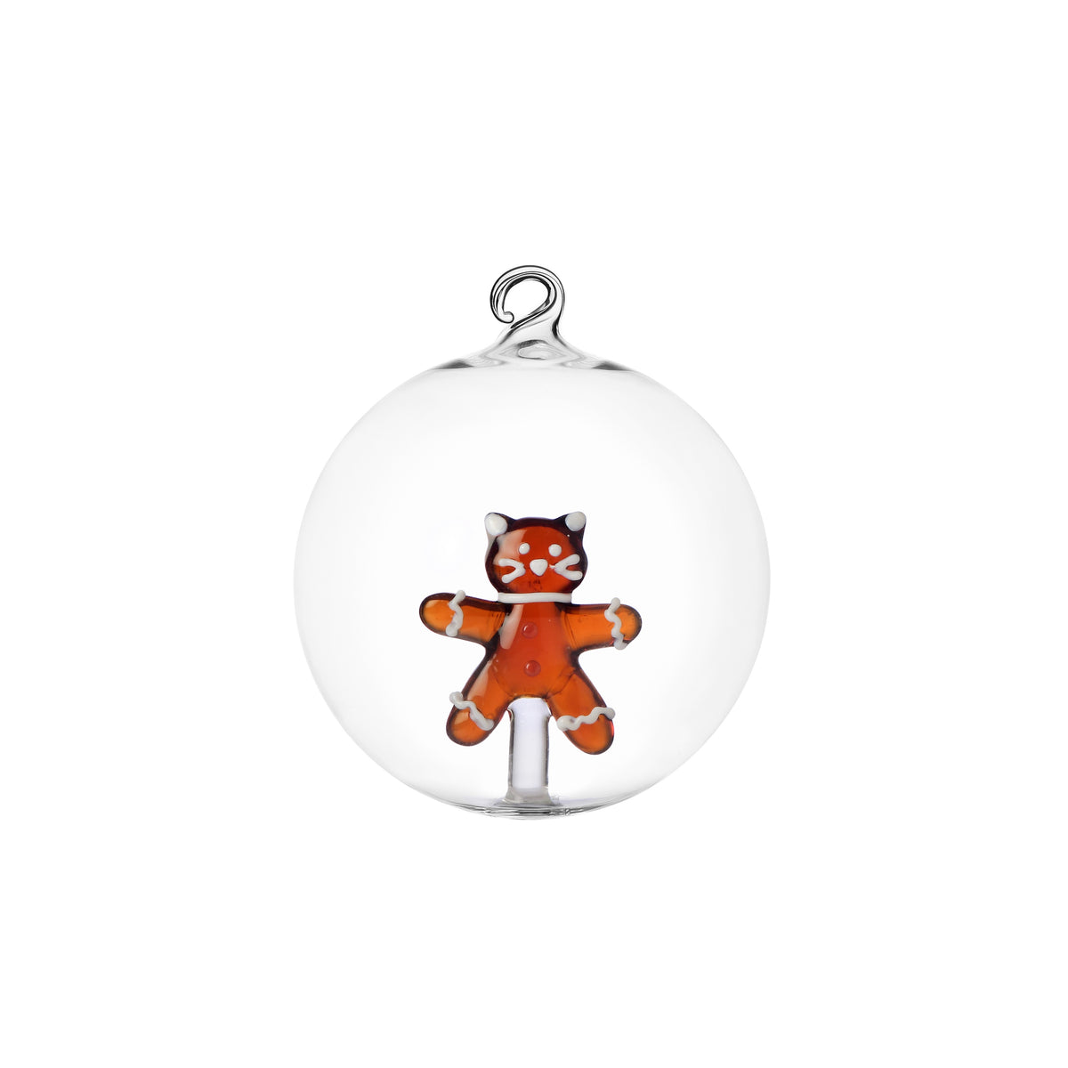 SWEET AND CANDY - Christmas ball gingerbread cat