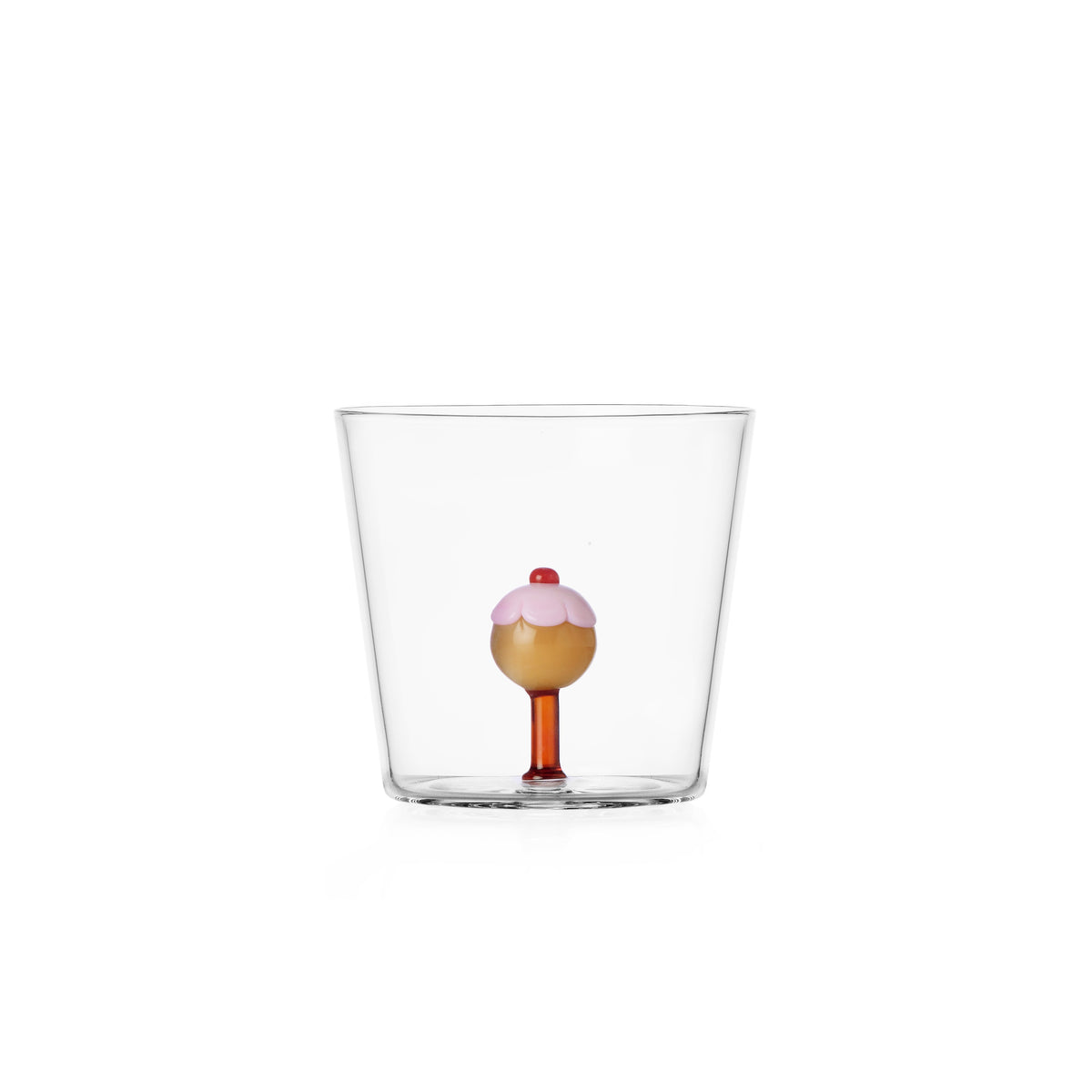 SWEET AND CANDY - tumbler pink/amber lollipop