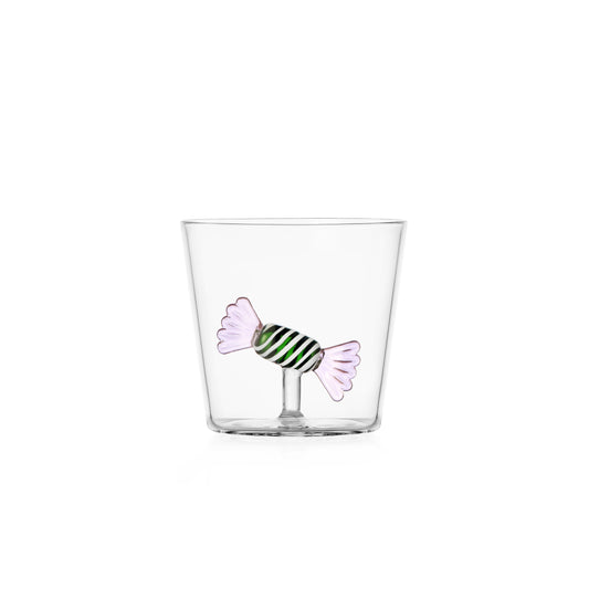 SWEET AND CANDY - tumbler pink/green candy