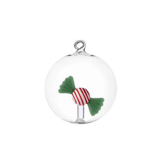 SWEET AND CANDY - Christmas ball red/green candy