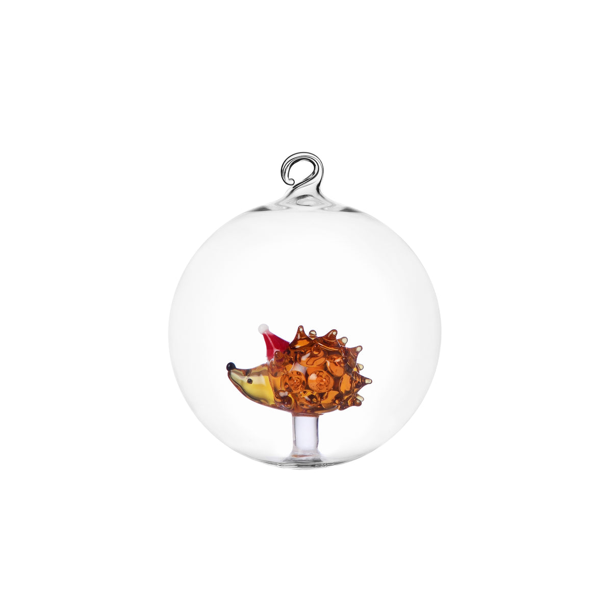 WOODLAND TALES - Christmas ball hedgehog w/Christmas hat