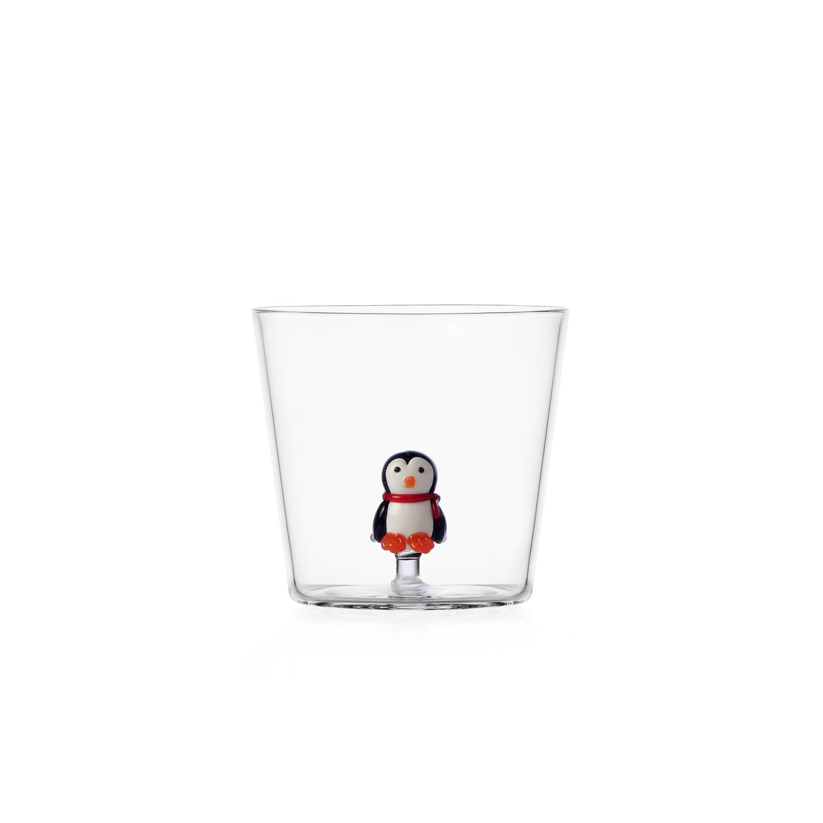 WOODLAND TALES - tumbler penguin w/scarf
