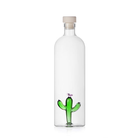 DESERT PLANTS - bottle with green/cactus