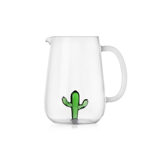 DESERT PLANTS - jug cactus green-white