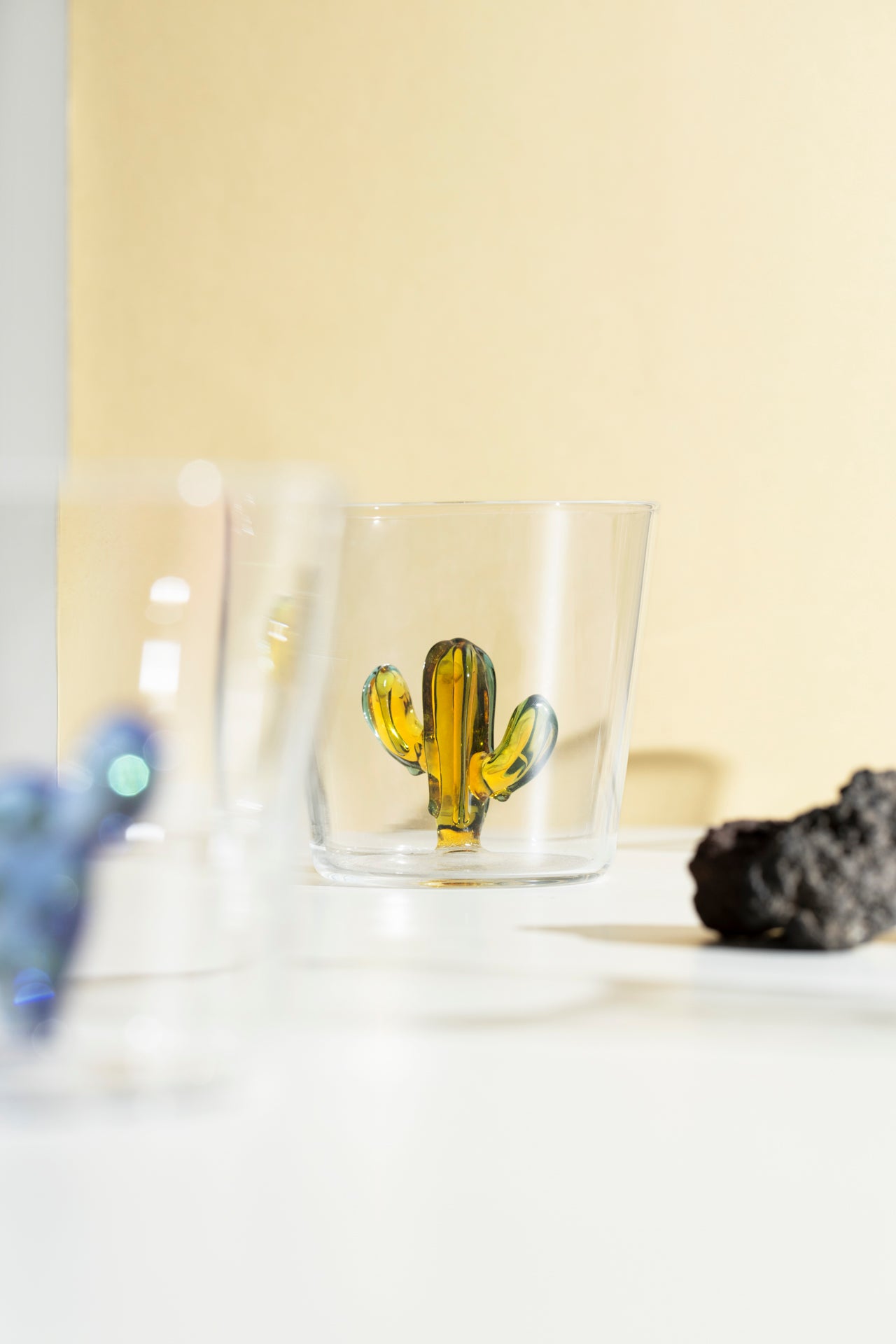 DESERT PLANTS - tumbler cactus green-amber