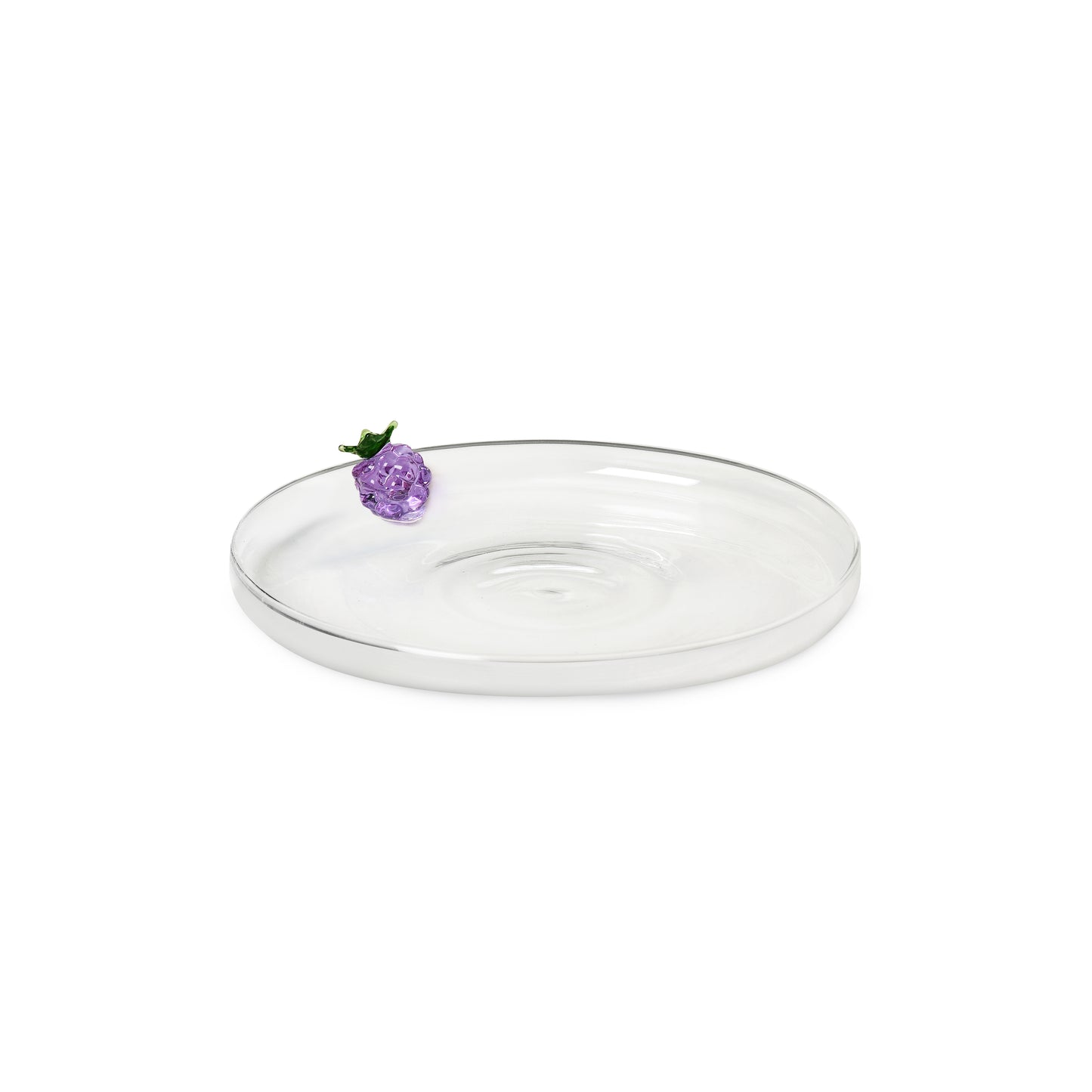 FRUIT & FLOWERS - teacup w/ saucer blackberry