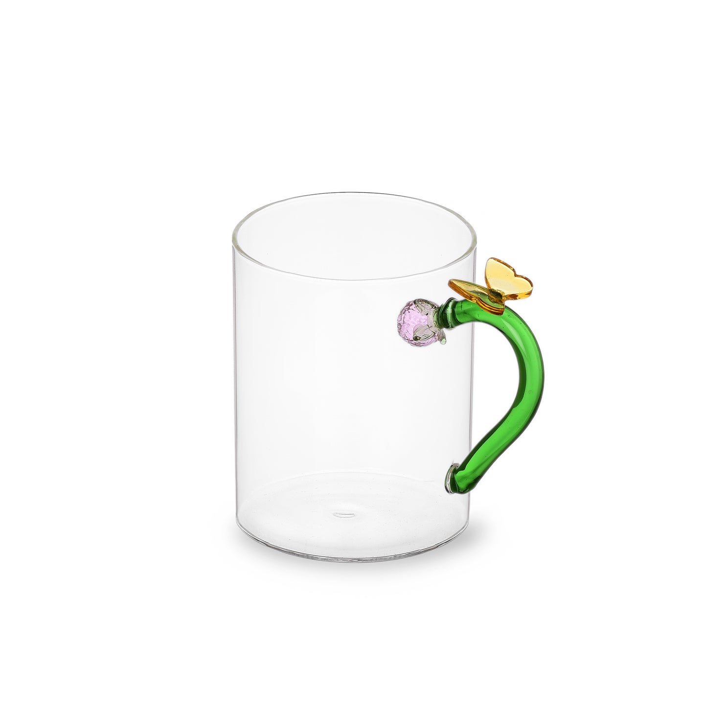 FRUIT & FLOWERS - mug w/ butterfly