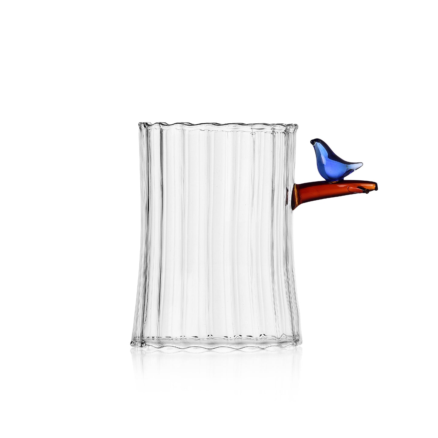 BIRDS - TEALIGHT CANDLE HOLDER BLUE BIRD