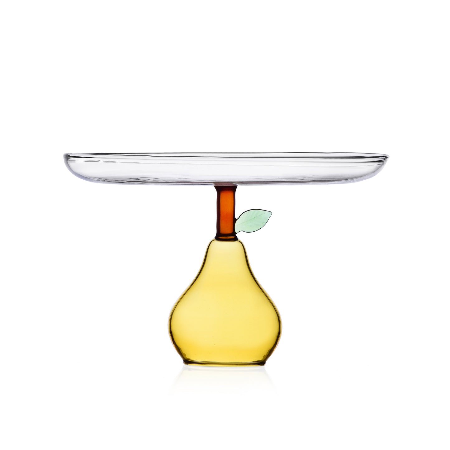 FRUIT & FLOWERS - RAISED PEAR YELLOW