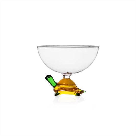 ANIMAL FARM - BOWL AMBER TURTLE
