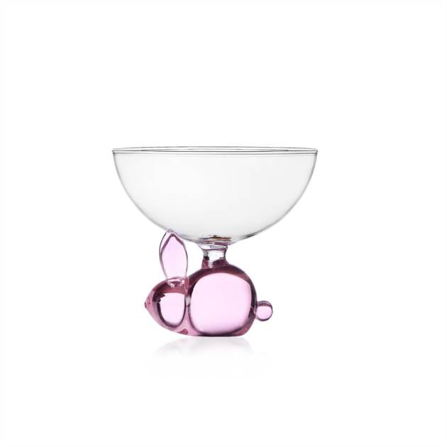 ANIMAL FARM - BOWL PINK RABBIT