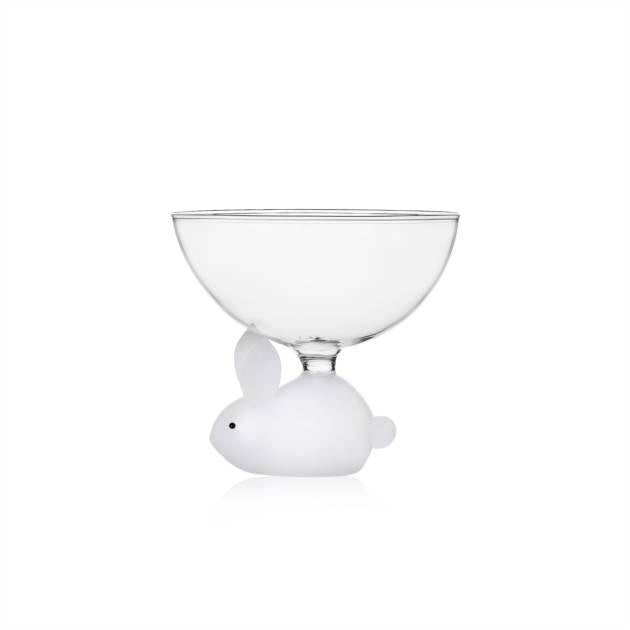 ANIMAL FARM - BOWL WHITE RABBIT