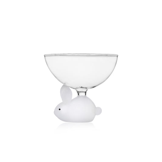 ANIMAL FARM - BOWL WHITE RABBIT