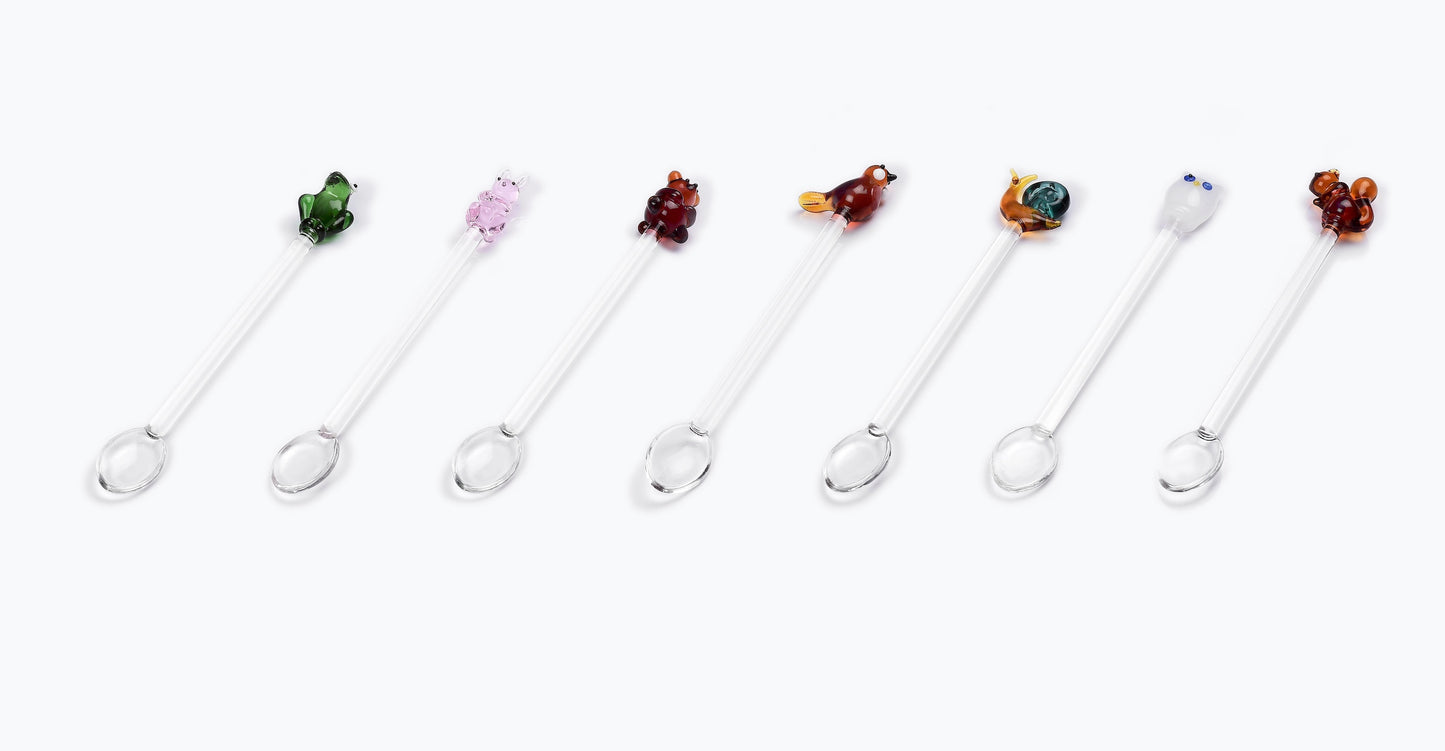 ANIMAL FARM - SET 2 SPOONS SNAIL & FOG