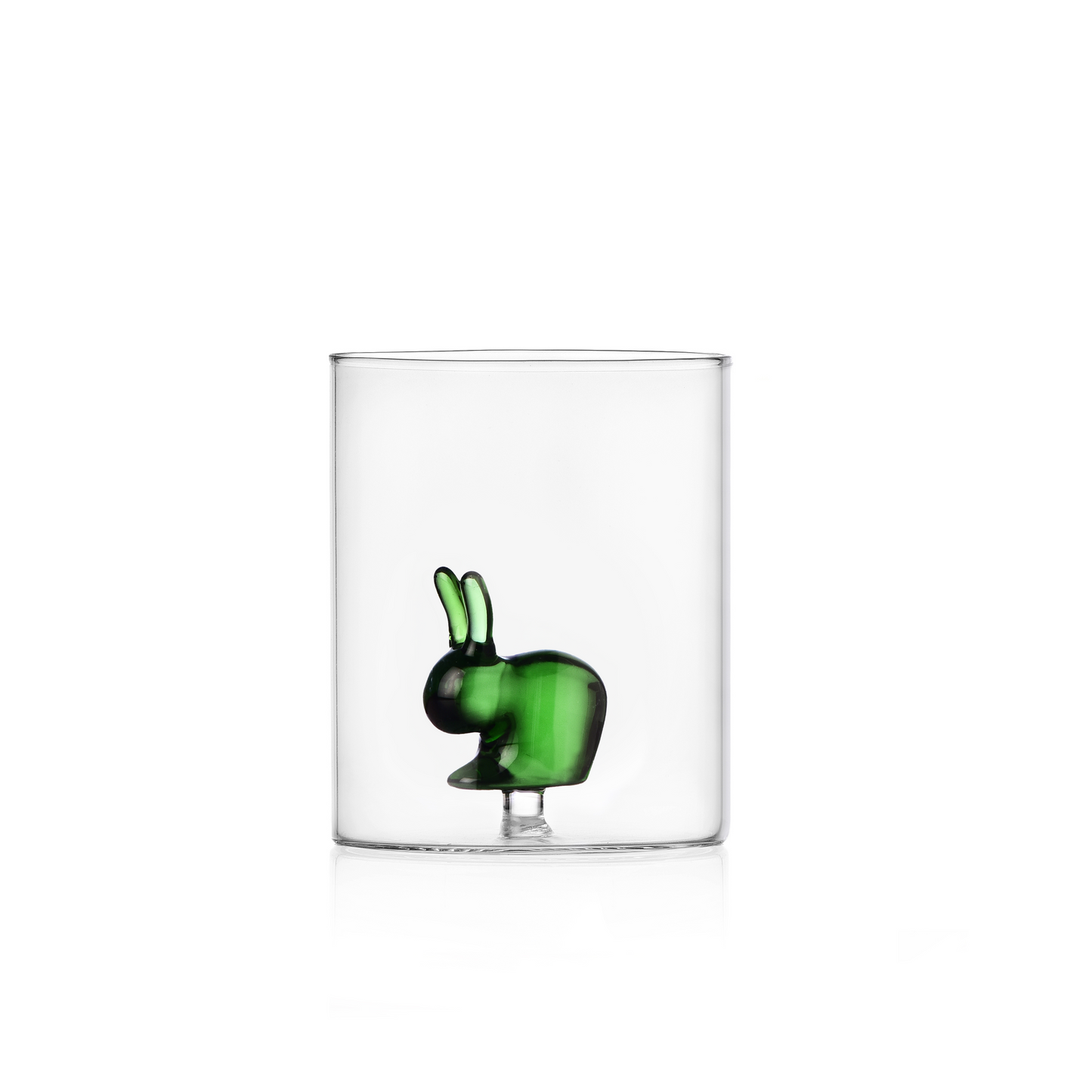 QEEBOO RABBIT - tumbler green rabbit