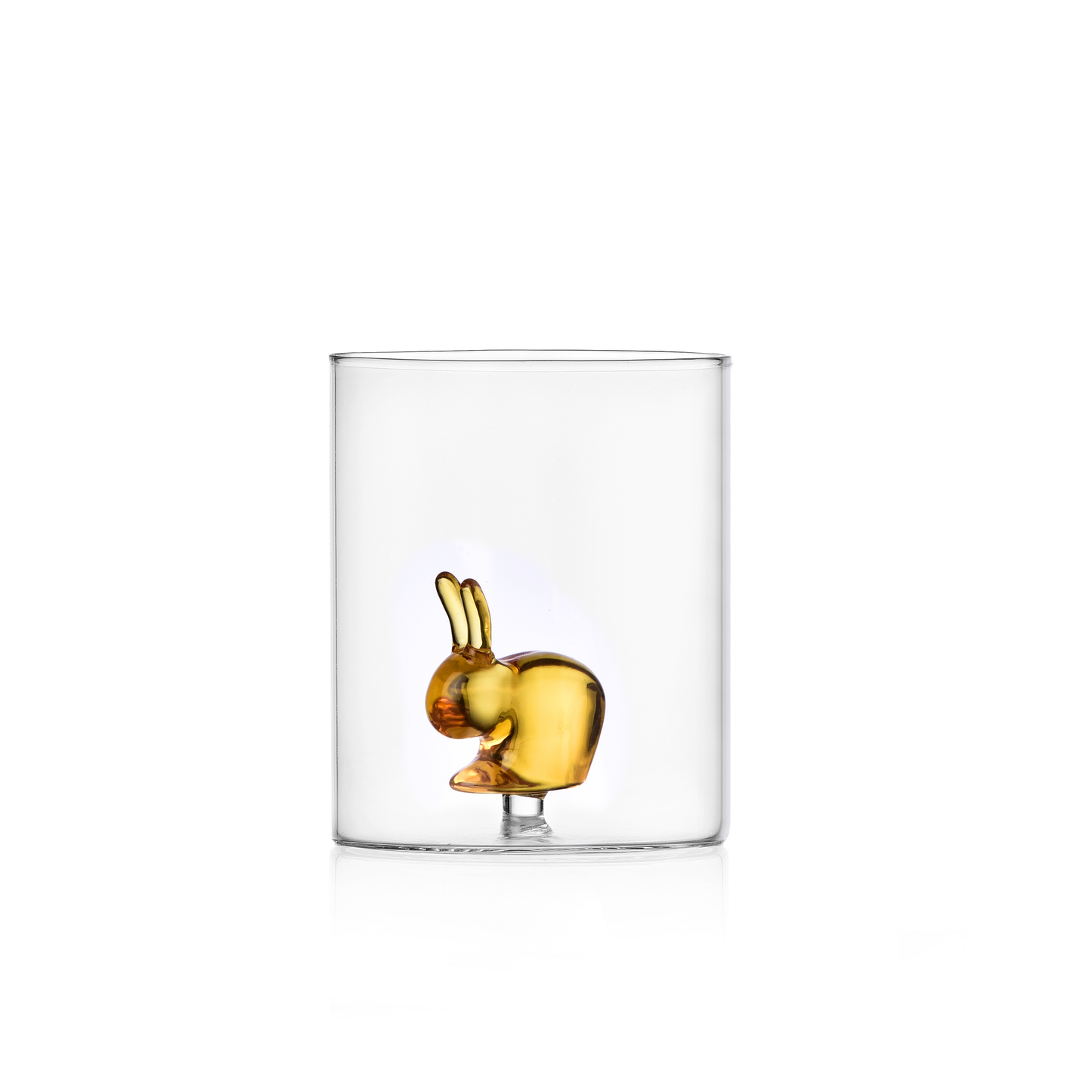 QEEBOO RABBIT - tumbler yellow rabbit