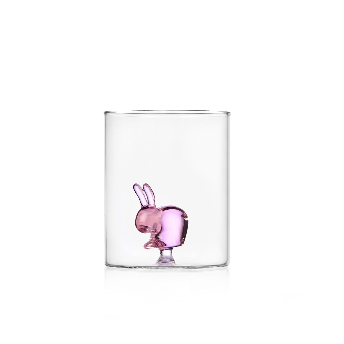 QEEBOO RABBIT - tumbler pink rabbit