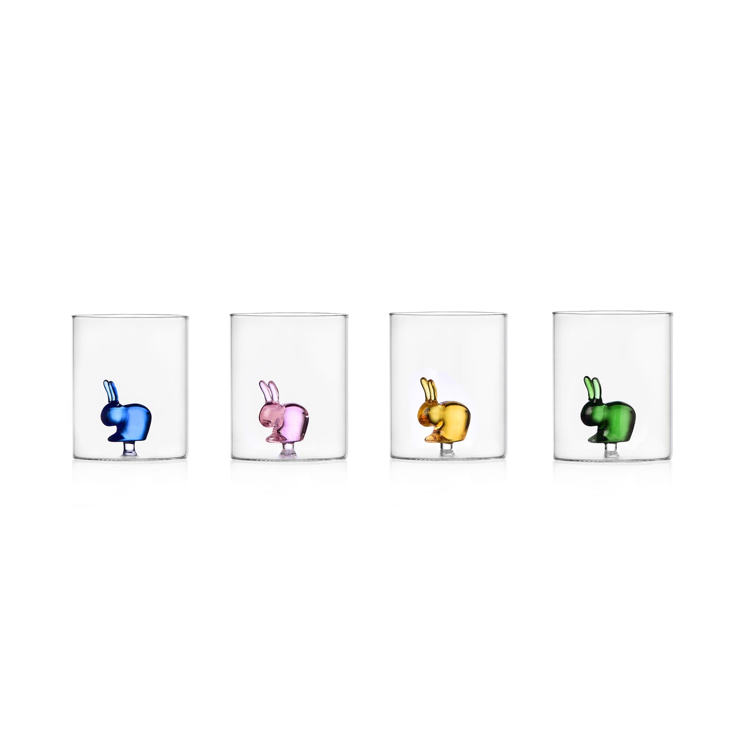 QEEBOO RABBIT - set 4 tumbler