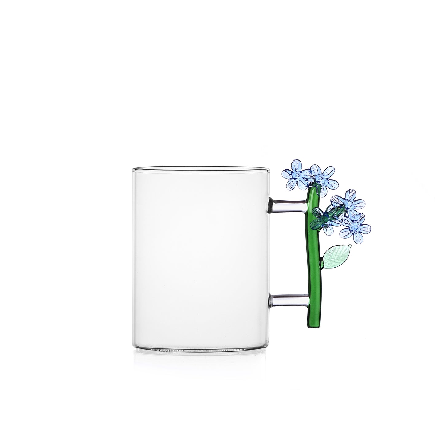 BOTANICA - mug light blue flower