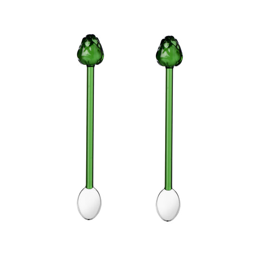 VEGETABLES - set 2 pcs spoons artichoke
