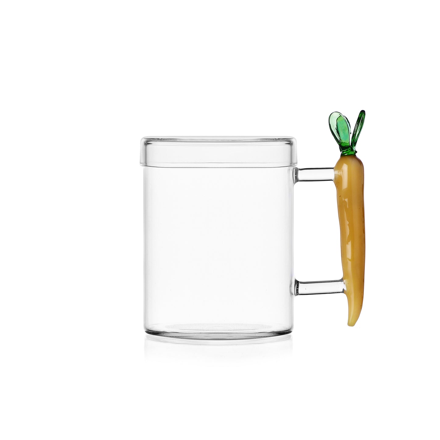 VEGETABLES - mug w/lid carrot