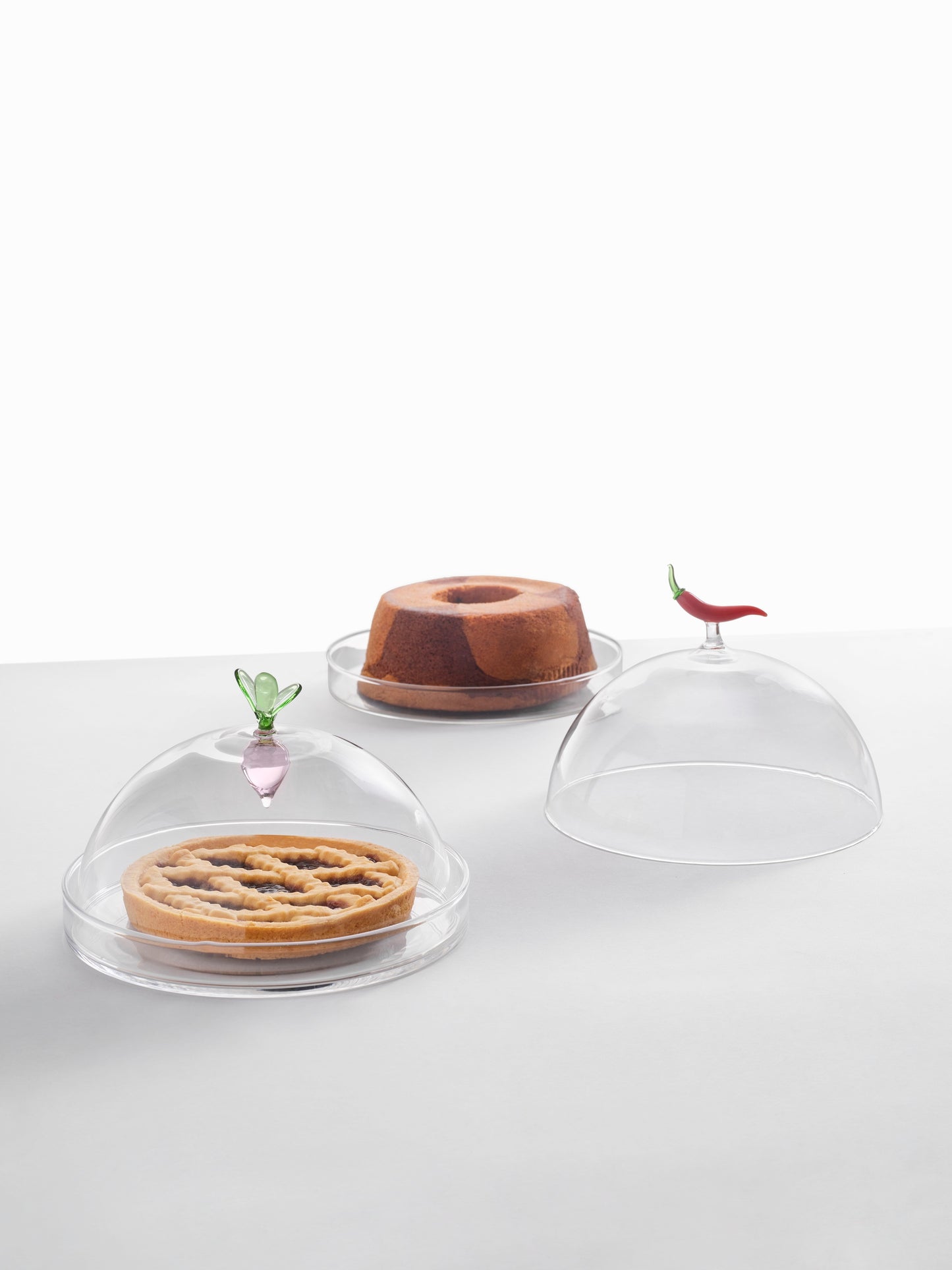 VEGETABLES - dome w/dish chili pepper