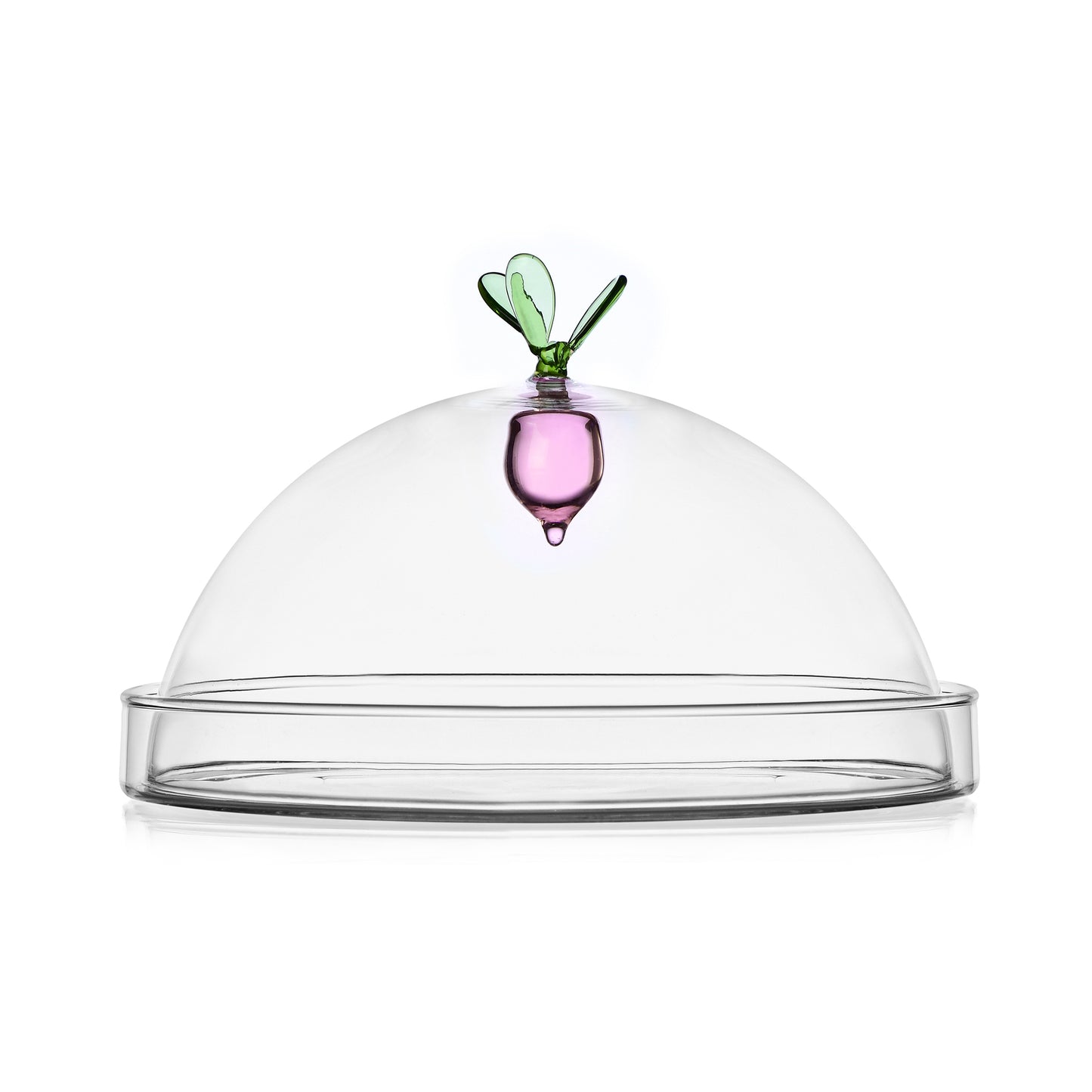 VEGETABLES - dome w/dish raddish
