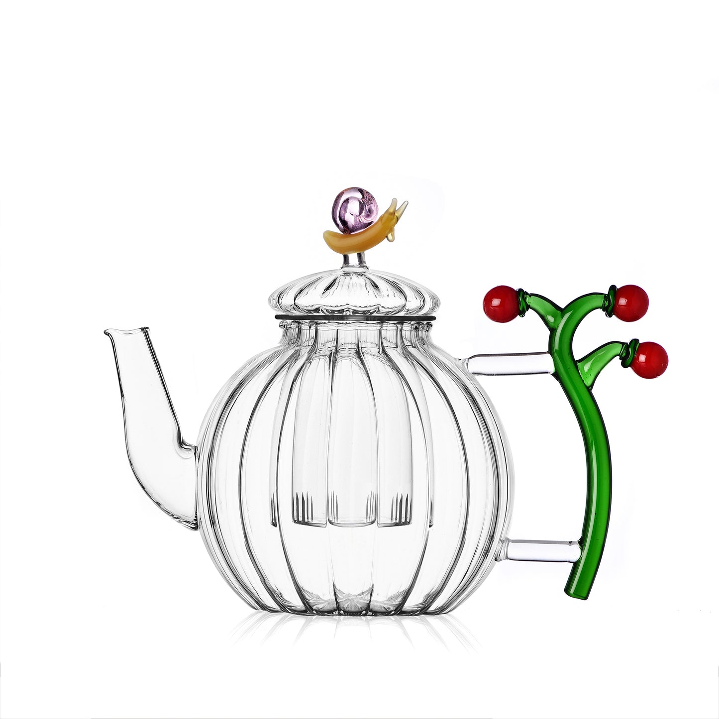 VEGETABLES - teapot optic tomatoes and snail