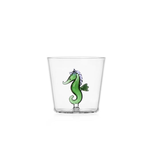 MARINE GARDEN - tumbler seahorse green
