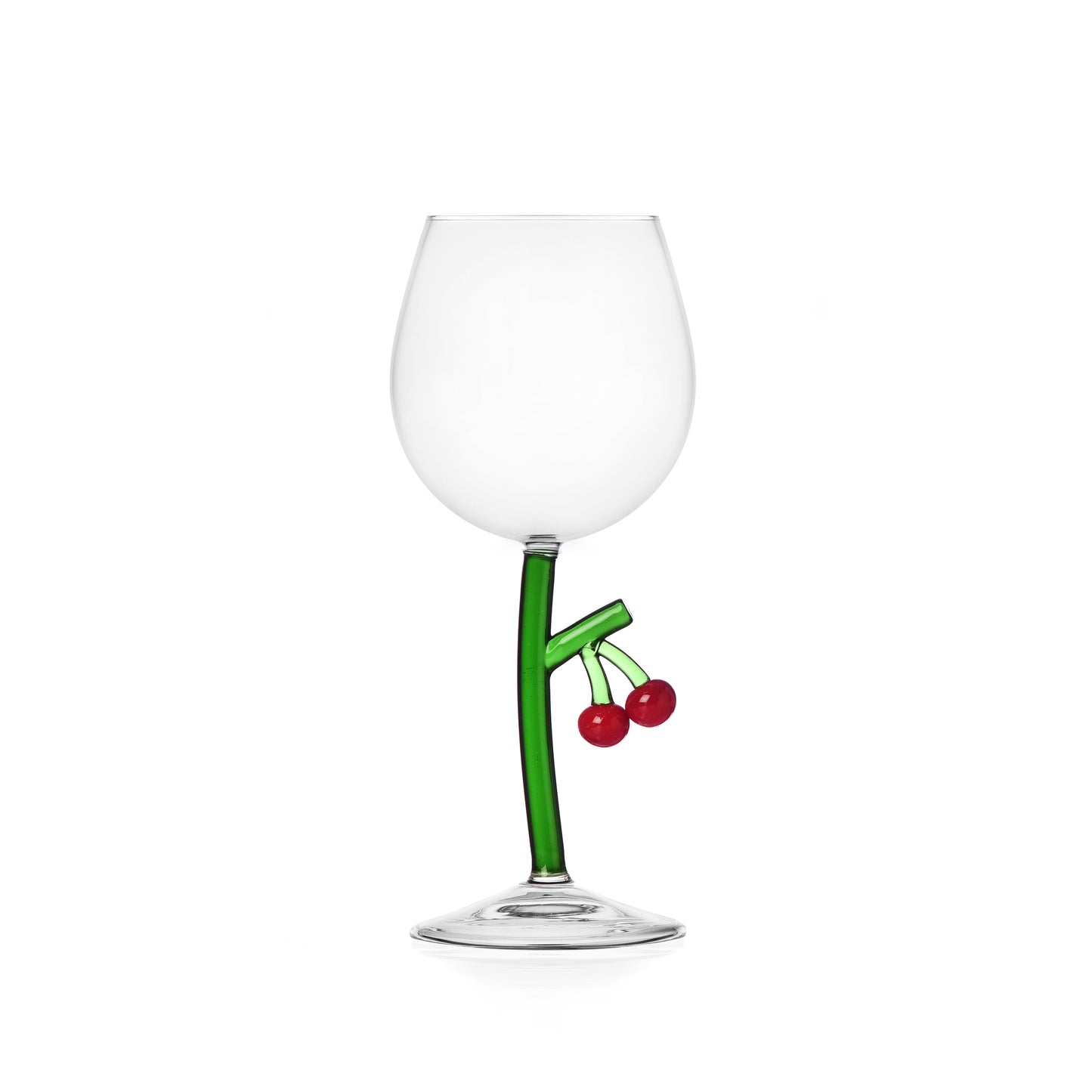 FRUIT & FLOWERS - stemmed glass cherries