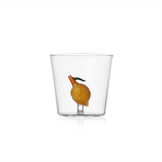 FRUIT & FLOWES - TUMBLER LEMON (SET OF 2)