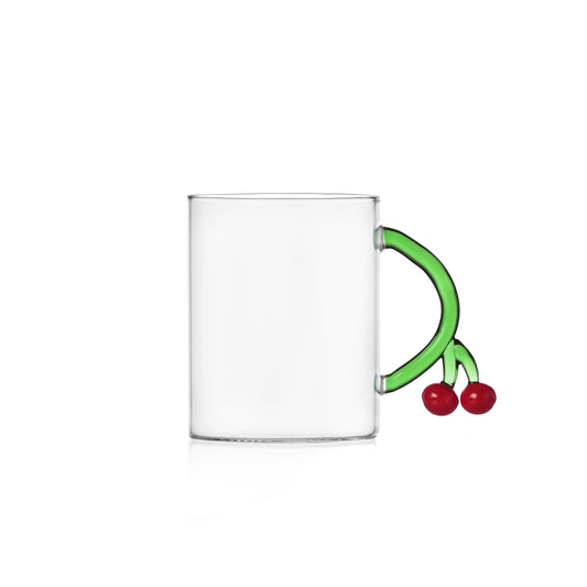 FRUIT & FLOWERS - mug cherries