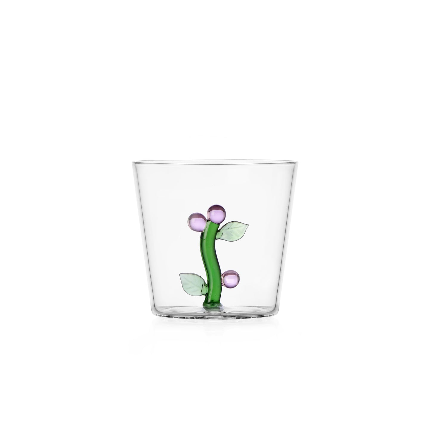 BOTANICA - tumbler pink flower inside