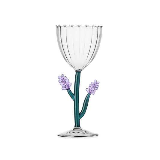 BOTANICA - STEMMED GLASS LAVENDER