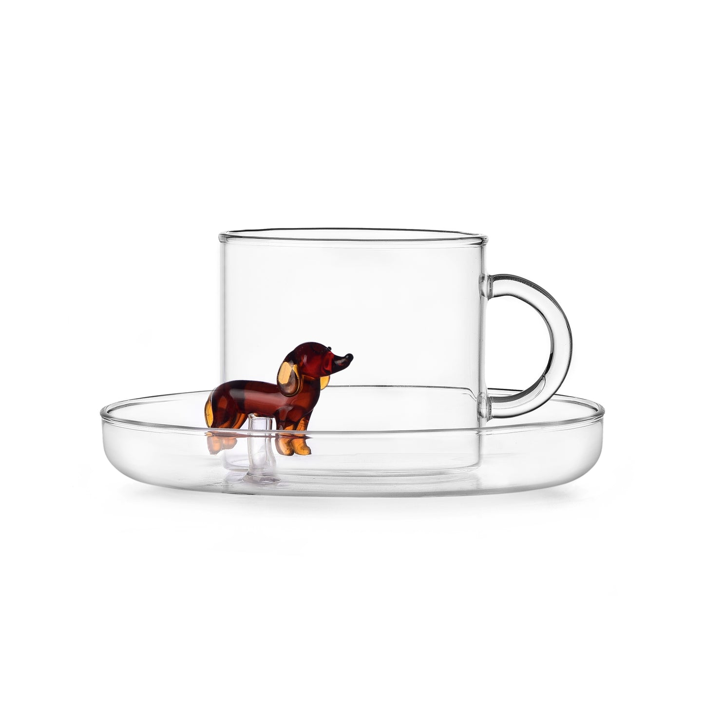 DOGS - TEA CUP W/SAUCER BASSOTTO
