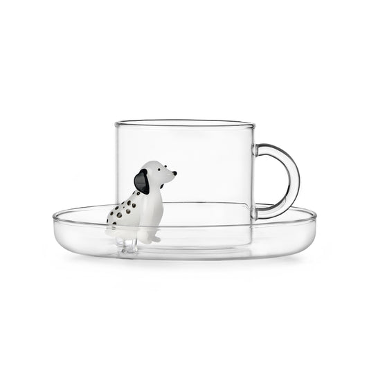 DOGS - TEA CUP W/SAUCER DALMATA