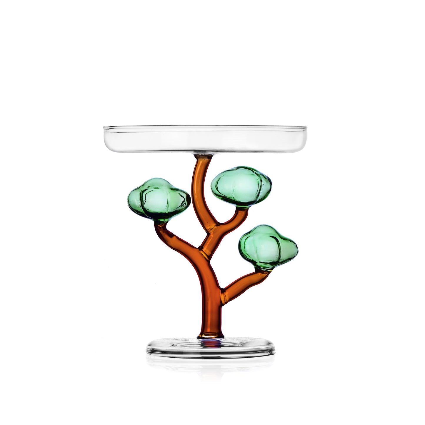 SAVANNAH - FOOTED PLATE BAOBAB H 17 CM