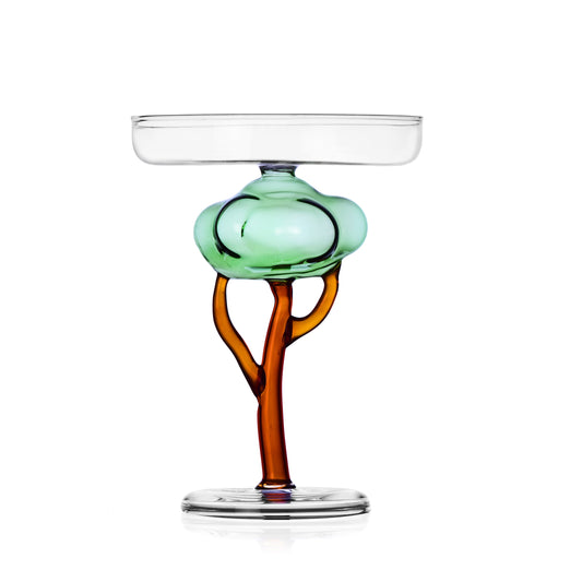 SAVANNAH - FOOTED PLATE BAOBAB H 22 CM