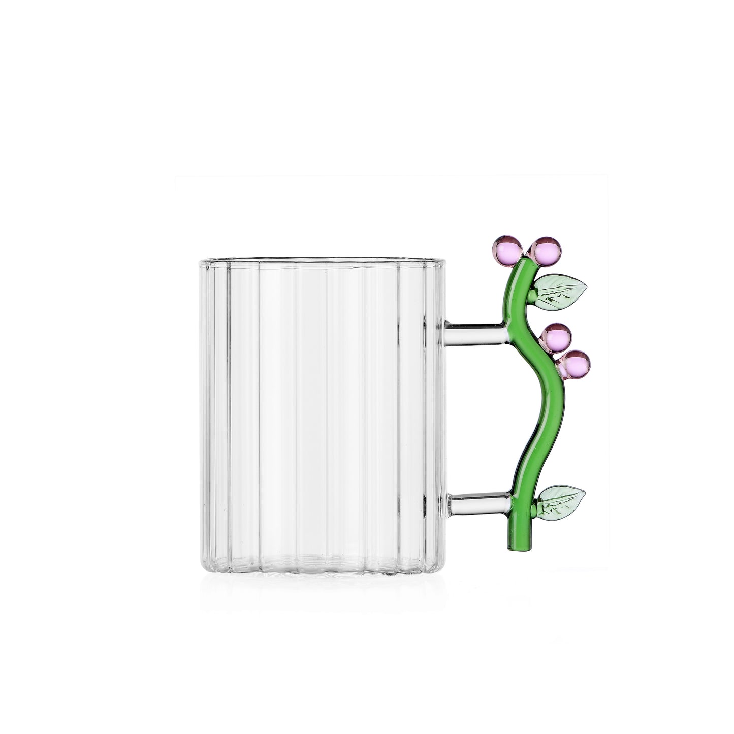 BOTANICA - optic mug pink flower