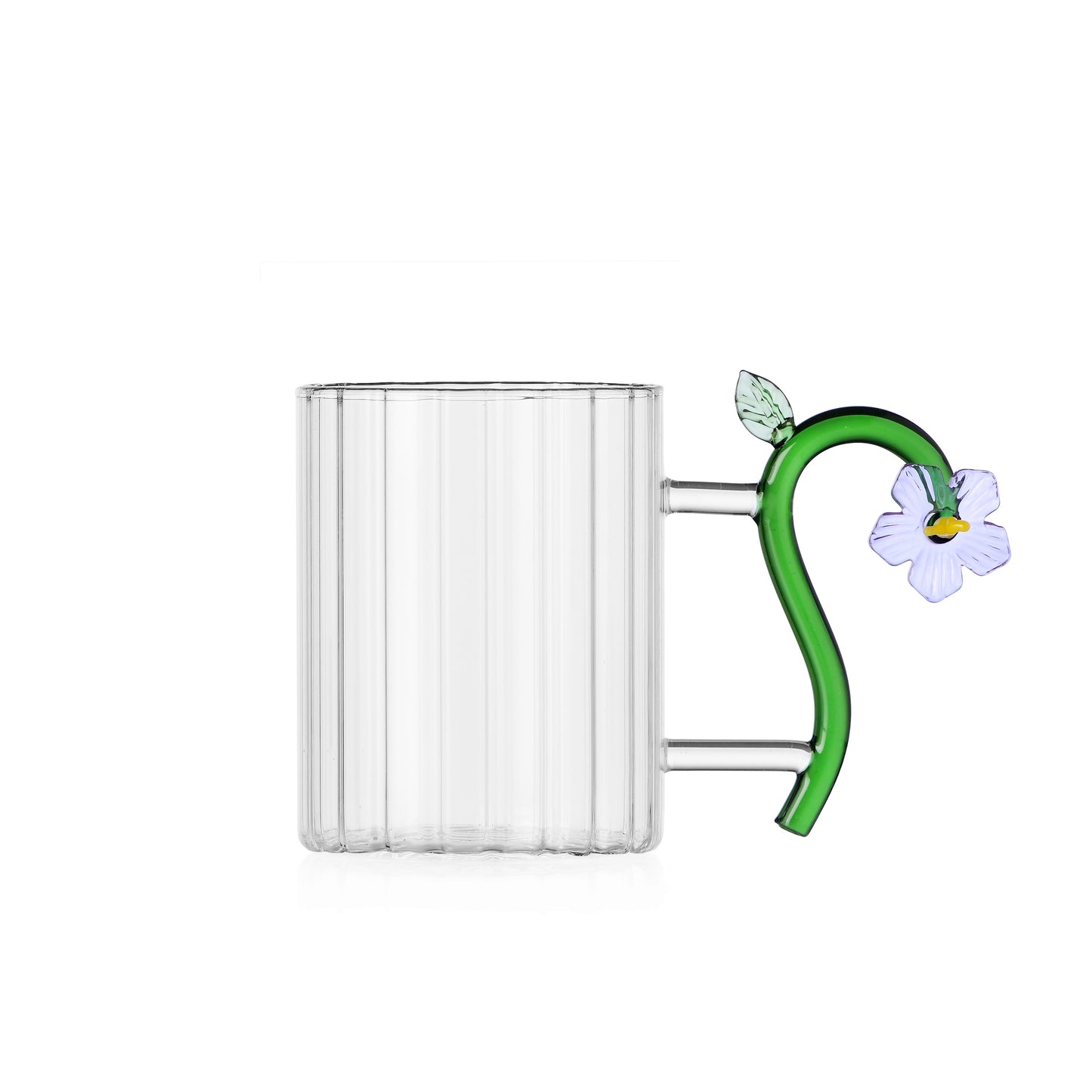 BOTANICA - optic mug lilac flower